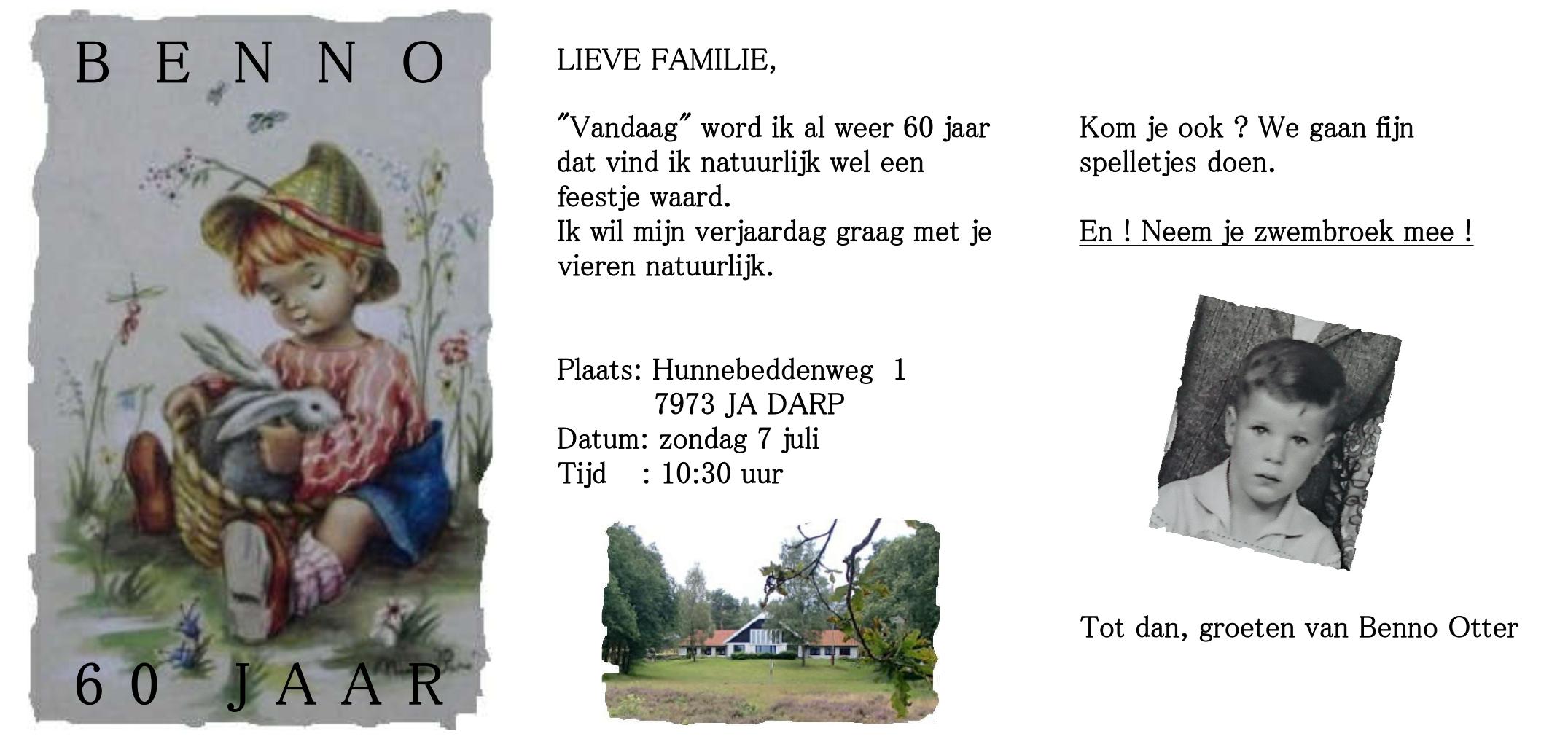 Webalbum Benno60jaar